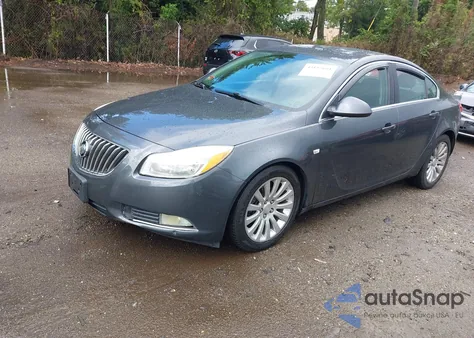 2011 Buick Regal Cxl Oshawa из США, поврежденный, VIN 2G4GN5EC4B9178613
